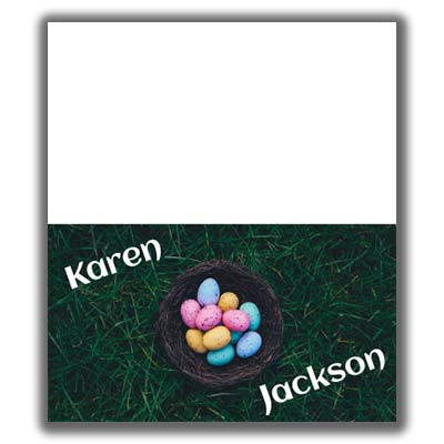 Easter Place Card Template 1