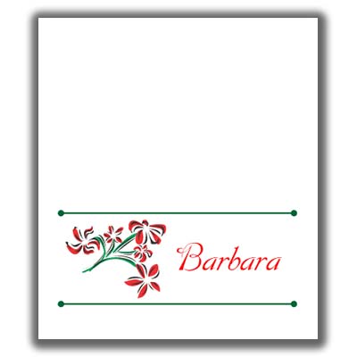 place card template